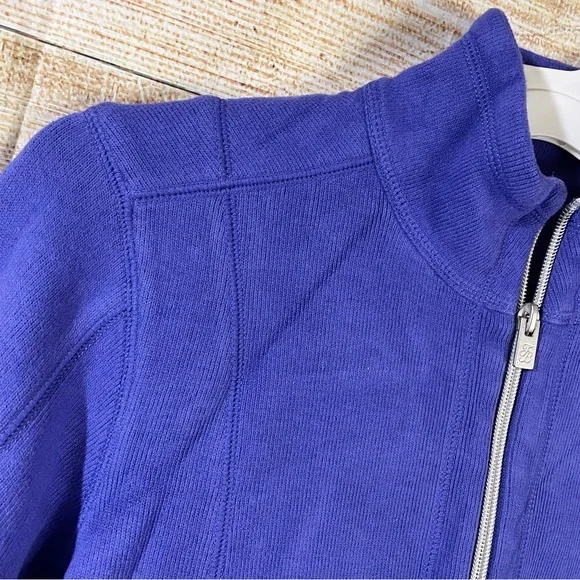 TOMMY BAHAMA 🌴 Women’s Aruba Half-Zip Pullover Royal Blue/Purple - Picture 3 of 7